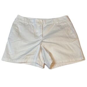 LOFT Outlet 6” Short White Shorts Size 12